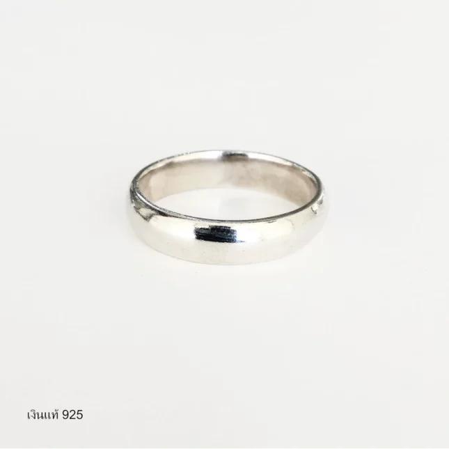 925 silver band ring 5 MM. wide | SSR-1 | Baiyoke99 Gold Phuket